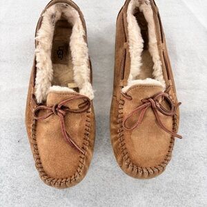 UGG Byron Moccasin Shoes Loafer Slippers Indoor Outdoor.
